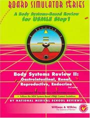 Cover of: Body systems review II by developed by National Medical School Review.