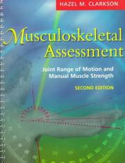 Cover of: Musculoskeletal Assessment: Joint Range of Motion and Manual Muscle Strength