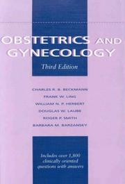 Cover of Obstetrics and gynecology