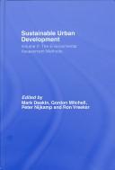 Cover of: Sustainable urban development