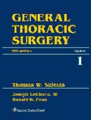 Cover of: General Thoracic Surgery (2-Volume Set) by Thomas W. Shields, Joseph LoCicero, Ronald B Ponn, Valerie W Rusch