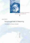 Cover of: Morphogenesis of meaning