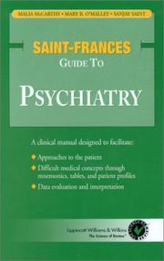 Cover of: Saint-Frances Guide to Psychiatry
