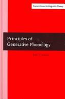 Cover of: Principles of generative phonology by John T. Jensen