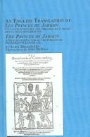 Cover of: An English translation of Les princes du jargon by Alice Becker-Ho