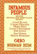 Cover of: Infamous people: seven plays
