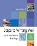 Cover of: Steps to writing well