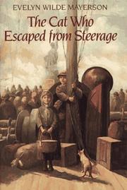 Cover of: The cat who escaped from steerage by Evelyn Wilde Mayerson