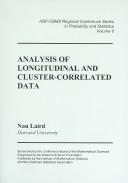 Cover of: Analysis of longitudinal and cluster-correlated data