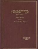 Cases and materials on criminal law by Joshua Dressler