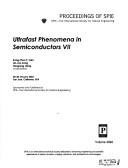 Cover of: Ultrafast phenomena in semiconductors VII: 28-30, January, 2003, San Jose, California, USA