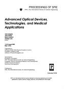 Cover of: Advanced optical devices, technologies, and medical applications: 19-22 August 2002, Riga, Latvia