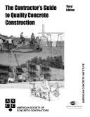 The contractor's guide to quality concrete construction