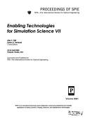Cover of: Enabling technologies for simulation science VII: 22-25 April 2003, Orlando, Florida, USA