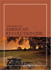 Cover of: Landmarks of the American Revolution by Mark Mayo Boatner