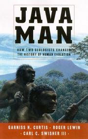 Cover of: Java Man  by Roger Lewin, Garniss H. Curtis, Carl Swisher