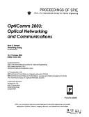 OptiComm 2003 by OptiComm 2003 (2003 Dallas, Tex.)