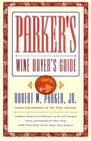Cover of: PARKER'S WINE BUYER'S GUIDE, 5TH EDITION  by Robert M. Parker, Jr.