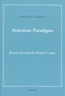 Cover of: Armenian paradigms