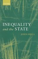 Cover of: Inequality and the state