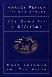 Cover of: The game for a lifetime by Harvey Penick