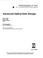 Cover of: Advanced optical data storage