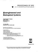 Cover of: Bioengineered and bioinspired systems: 19-21 May 2003 Maspalomas, Gran Canaria, Spain