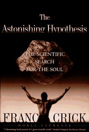 Cover of: The astonishing hypothesis