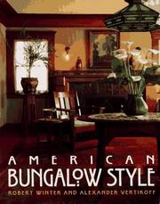 Cover of: American bungalow style by Winter, Robert, Winter, Robert