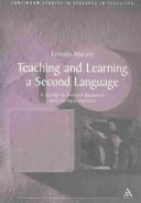 Cover of: Teaching and learning a second language by Ernesto Macaro