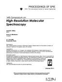 Cover of: 14th Symposium on High-Resolution Molecular Spectroscopy: 6-11 July, 2003, Krasnoyarsk, Russia