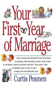 Cover of: Your first year of marriage