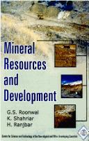 Cover of: Mineral resources and development