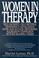 Cover of: Women in therapy