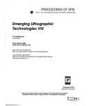 Cover of: Emerging lithographic technologies VIII: 24-26 February, 2004, Santa Clara, California, USA