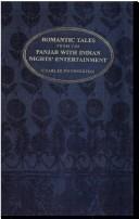 Cover of: Romantic tales from the Panjab with Indian nights' entertainment by Charles Swynnerton, Charles Swynnerton