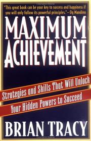 Cover of: Maximum Achievement by Brian Tracy