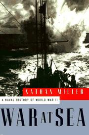 Cover of: War at sea: a naval history of World War II