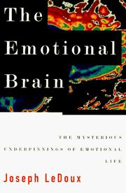 Cover of: The EMOTIONAL BRAIN by Joseph Ledoux