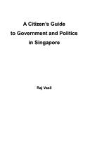 Cover of: A citizen's guide to government and politics in Singapore