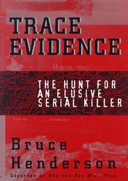 Cover of: Trace evidence