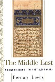 Cover of: The Middle East by Bernard Lewis