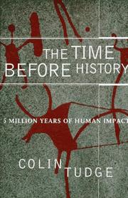 Cover of: The time before history