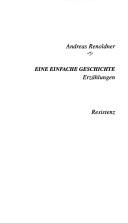 Cover of: Eine einfache Geschichte: Erzählungen