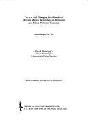 Poverty and changing livelihoods of migrant Maasai pastoralists in Morogoro and Kilosa districts, Tanzania by C. G. Mung'ong'o