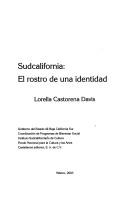 Cover of: Sudcalifornia: el rostro de una identidad