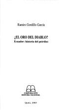 Cover of: El oro del diablo? by Ramiro Gordillo García