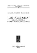 Cover of: Creta minoica by Giulio M. Facchetti