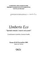 Cover of: Umberto Eco by Umberto Eco