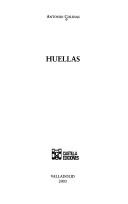 Cover of: Huellas
